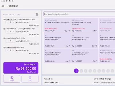 POS System Dashboard & Mobile App