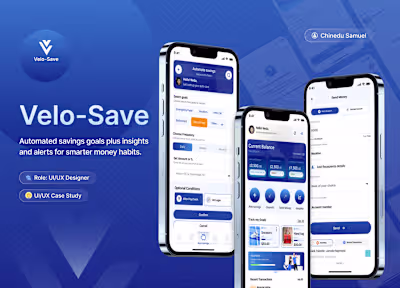Fintech App - UI/UX Case Study