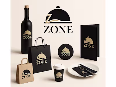 Creating a premium restaurant brand identity for a food busi...