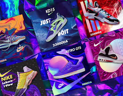 Nike Shoes - Social Media Post on Behance