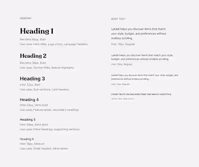 Lykdat Design System