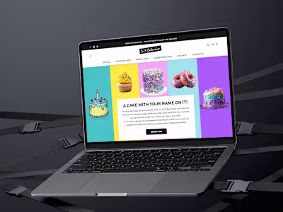 Bakery Website | Landing Page
