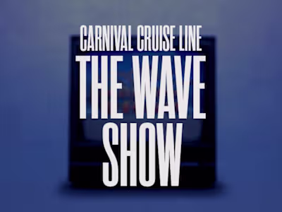 The Wave Show Graphic Package for Carnival Cruise Line