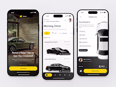 Vroom - Car Rental Mobile App