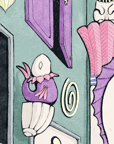 A3 Surreal Illustration Print