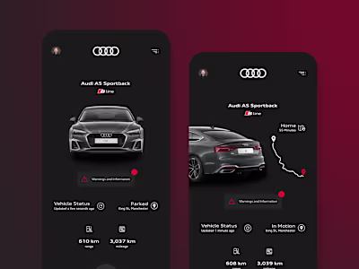 
myAudi App Redesign Concept
