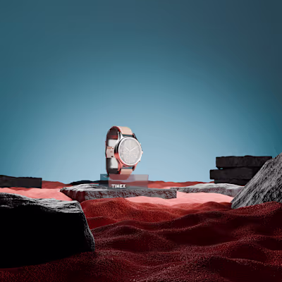 Timex Watch 3D visualisation