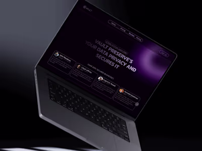 Vault - My Webflow Template