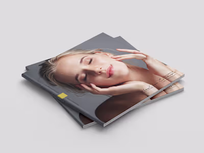 Catalog Design for Aesthetic Clinic SkinCare Department