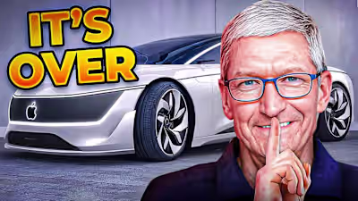 Apple's-Mysterious-Project-Titan Thumbnail Design