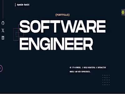 Frontend Development Portfolio Project