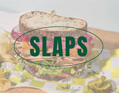 SLAPS - Gourmet Sandwich Brand Identity