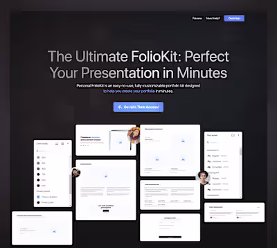 Product Landing Page Redesign