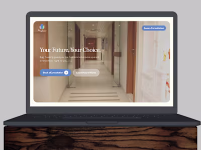 Mayflower Fertility | Website Development