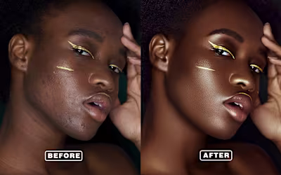 High-End Photo Retouching Case Study