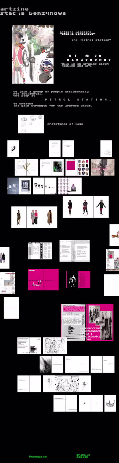 ART ZINE | petrol station 