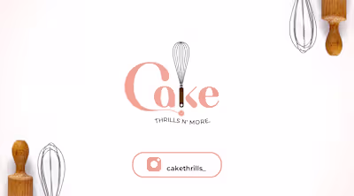 Cake Thrills N' More | Branding