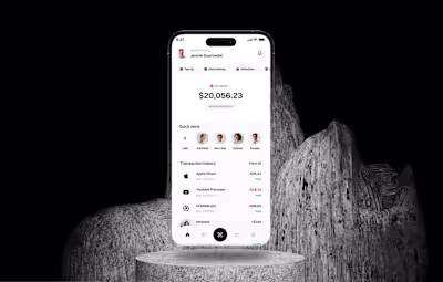 ZenPay l Fintech Mobile App UI/UX Design