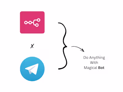 n8n + Telegram = Infinite Possibilities. Why settle for basi...