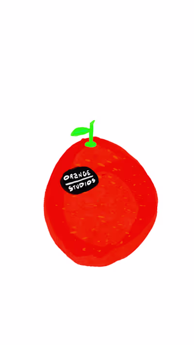 Orange Studios | Hand-Drawn Logo Design