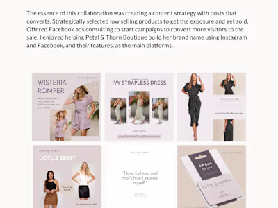 Women Clothing Brand