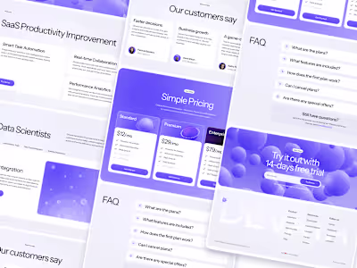 DEVATA Framer Saas Template