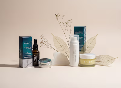 LEAFBY ORGANICS | Brand Design + Marketing + Website