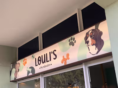 Louli's Hundesalon [Full Brand Identity]