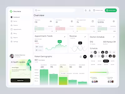 DocuVerse is a modern healthcare