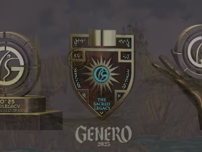 Genero’25 – Immersive Logo & Motion Design