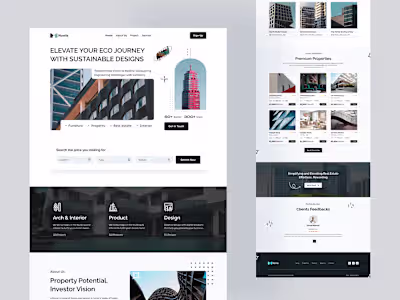 Real Estate Web Design