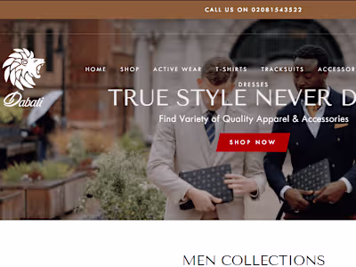 Website design