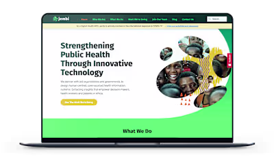 Jembi.org Redesign