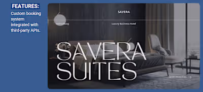 Savera Suites Website