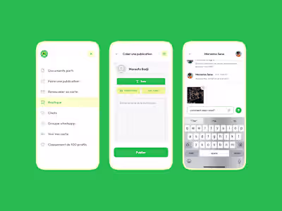 Political social network — Mobile App / Saas