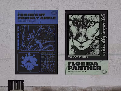 Brutalist Design Posters