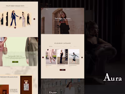 Aura - Luxury Fashion Web