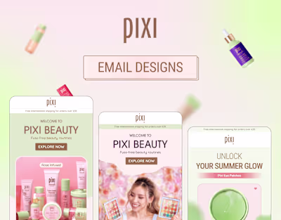 Pixi Beauty | Email Redesign