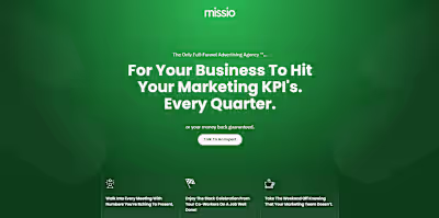 Ads by Missio: Webflow Design & Development
