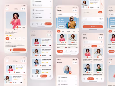 E-commerce Mobile App | Modern Shopping Experience ✨ Style m...