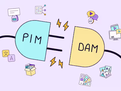 Integrate PIM/DAM in the e-commerce workflow