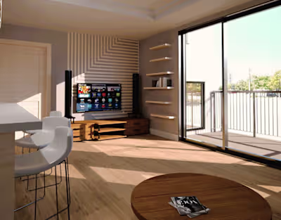Interior design for small apartment :: Behance