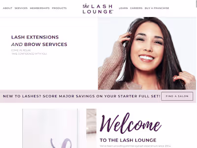 Custom Eyelash Extensions and Brow Services - The Lash Lounge