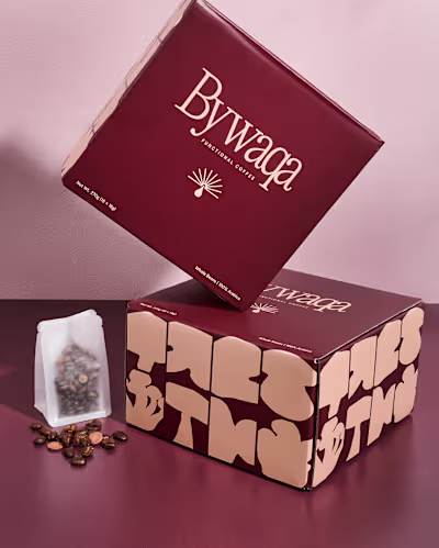 Packaging Design for Mushrooms Coffee