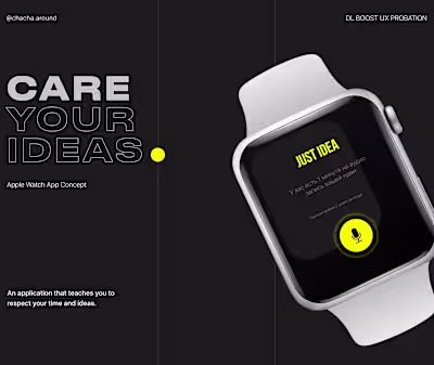 Apple Watch App concept