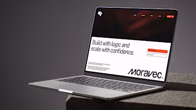Brand Identity and Design System for Moravec