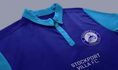 Logo Design project For STOCKPORT VILLA FC. on Behance