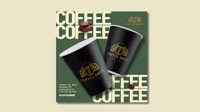 Coffee Bros Logo Design :: Behance