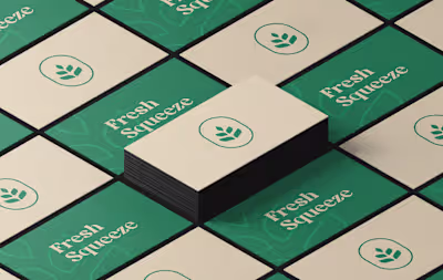 Branding for a beverage brand