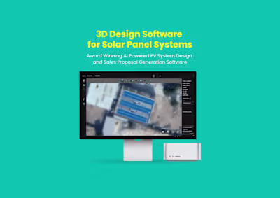Solar System & Sales Proposal Design Software